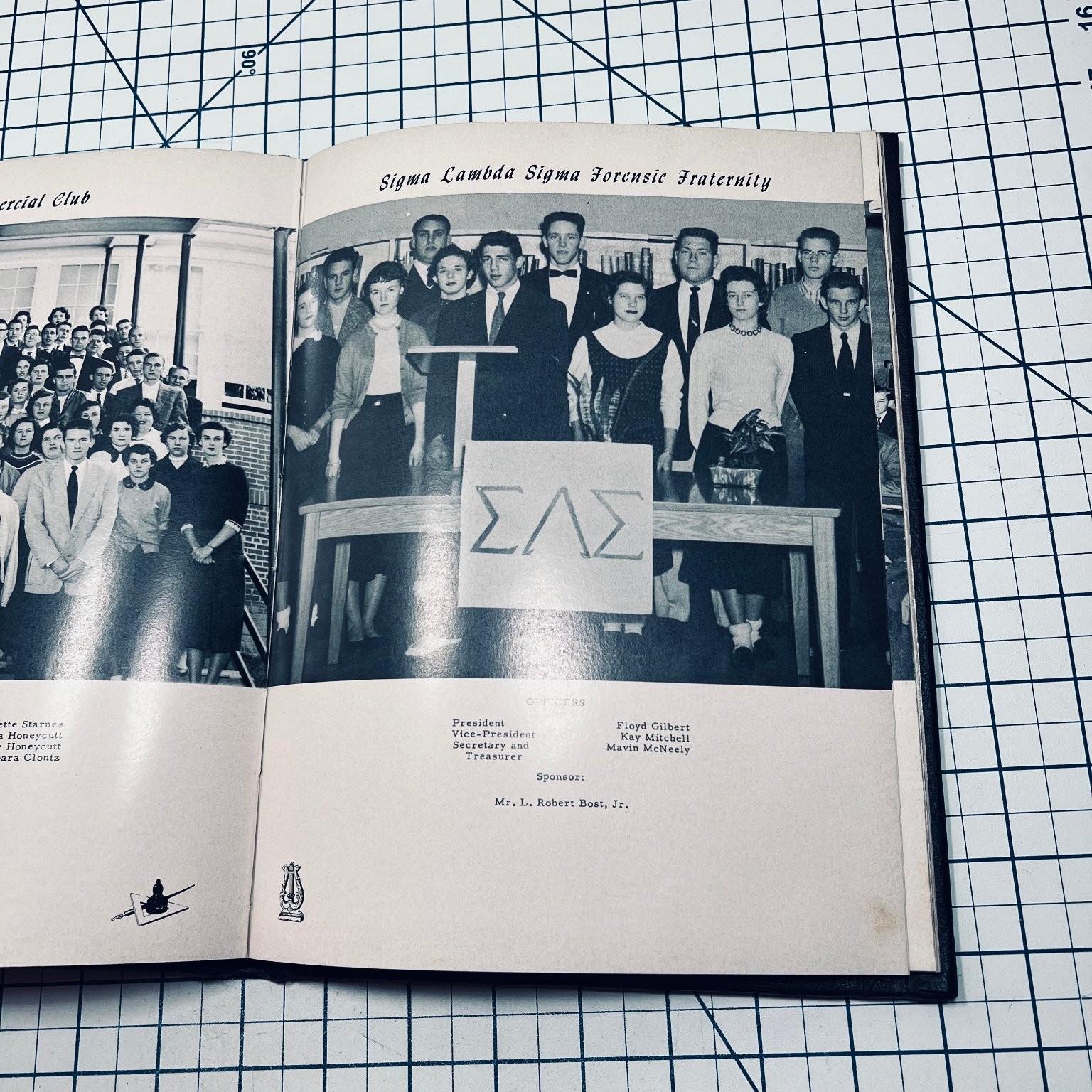 The 1956 Corona St. Stephens High School Yearbook Hickory NC Vintage