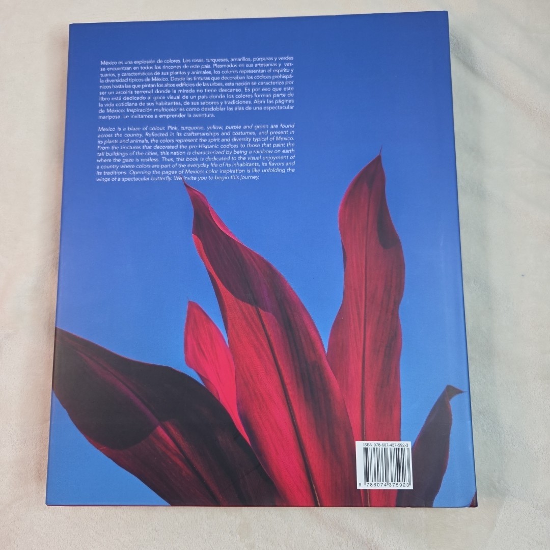 MEXICO: Inspiracion Multicolor Multicolored Inspiration Bilingual HC Oversize Bk