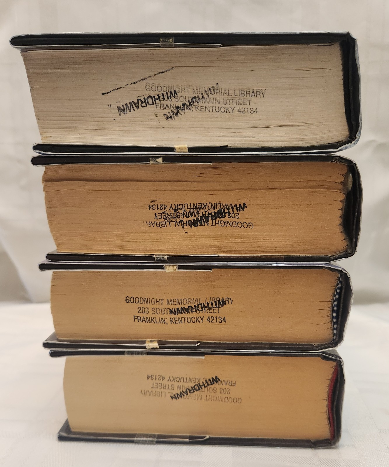Complete Set Series of 4 Shadowmarch series hardbacks by Tad Williams ex-libris