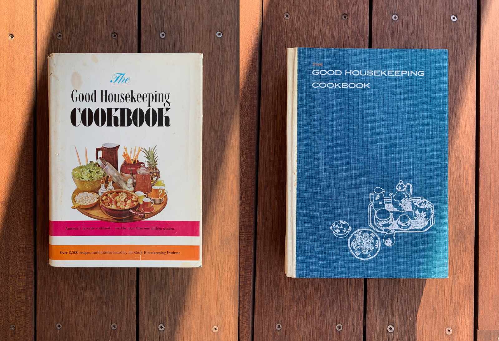 The New Good Housekeeping Cookbook 1963 Vintage Hardcover Blue 7th Print