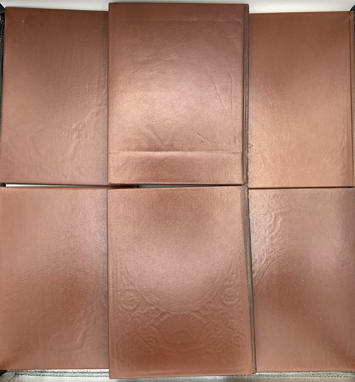 Lot of Eight of the Old West Series, 1970’s Leather Cover, B152