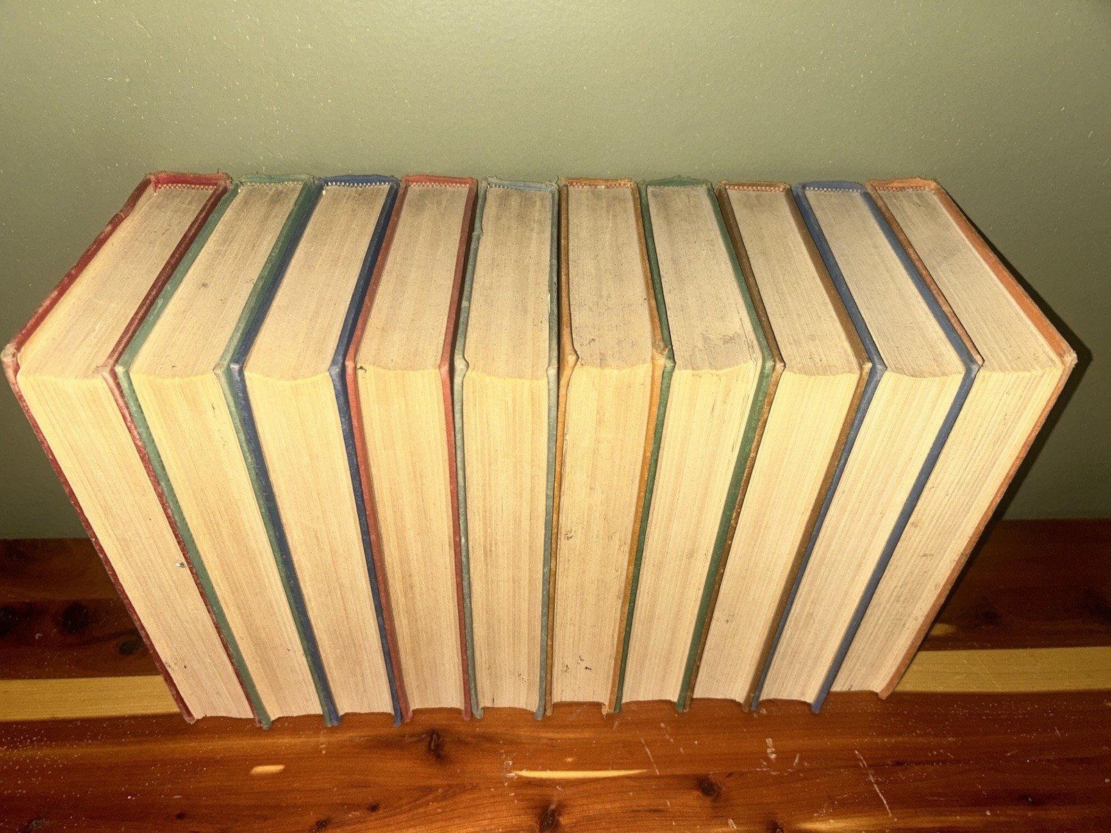 Collier’s Junior Classics The Young Folks Shelf of Books 1961 Full 10-volume Set
