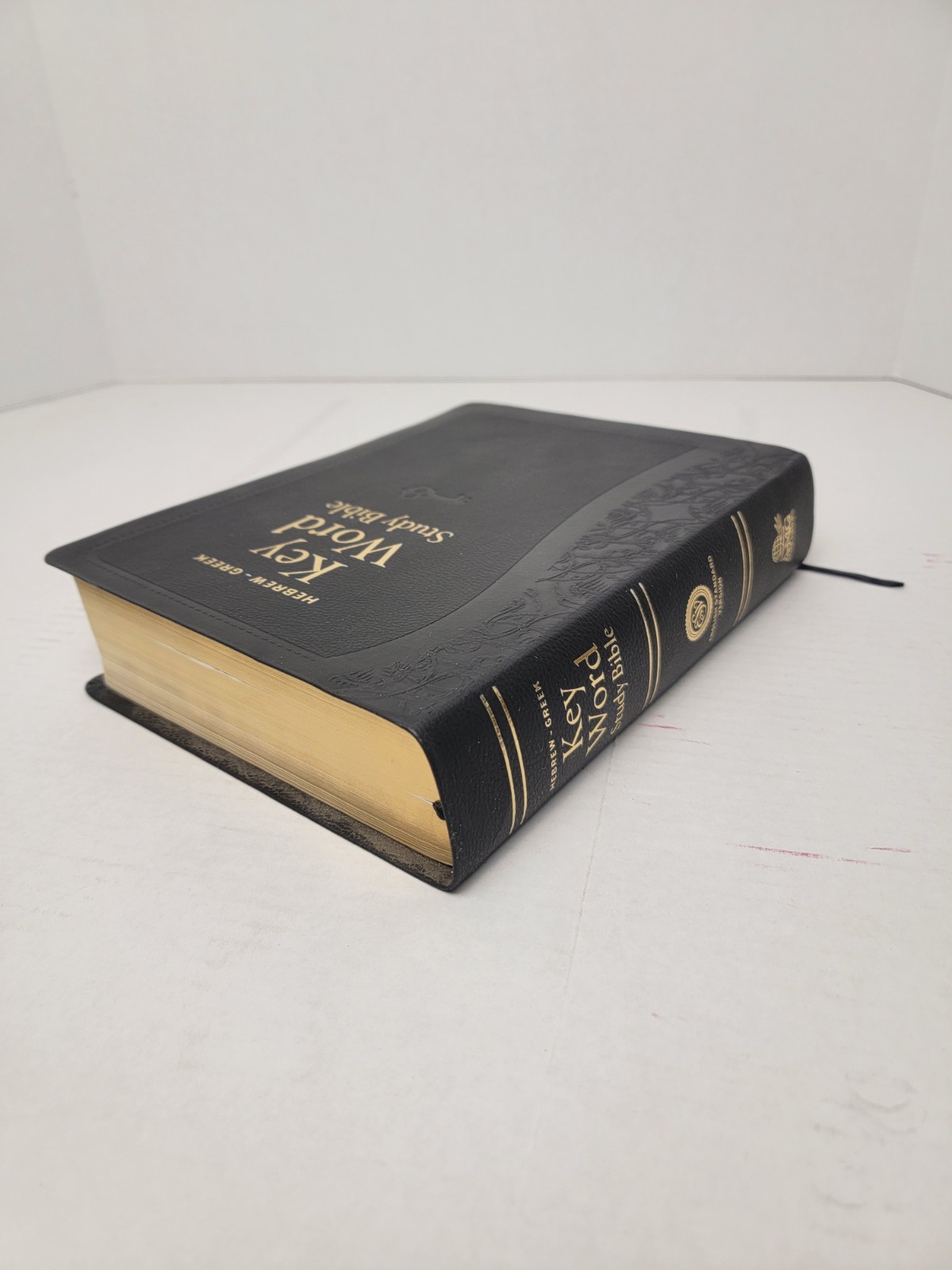 Greek Hebrew Key Study Bible – ESV – Duraflex Black