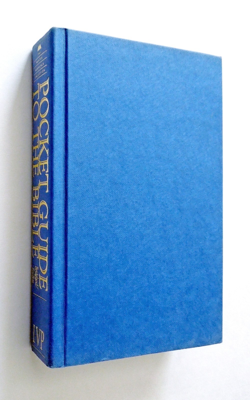 Pocket Guide to the Bible – Bridgland, Foulkes, 1987 hc w/dj, InterVarsity Press