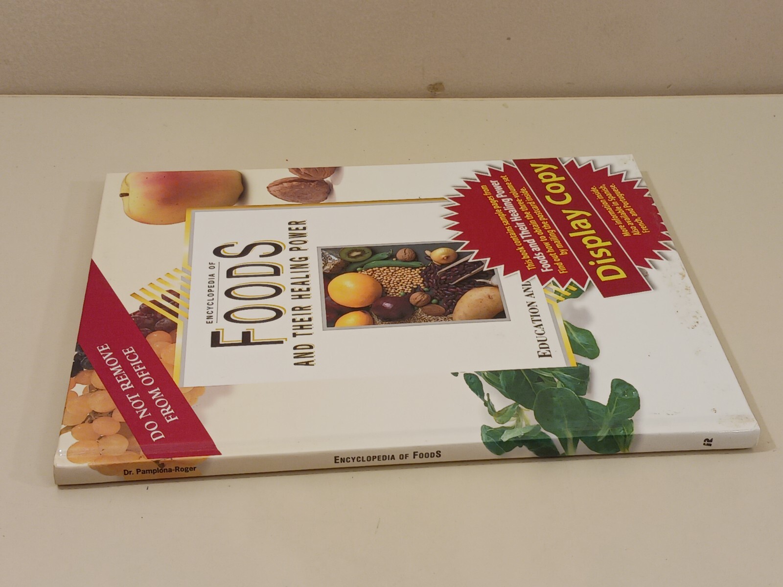 Encyclopedia Of Foods and Their Healing Power Hardback Rare Display Version