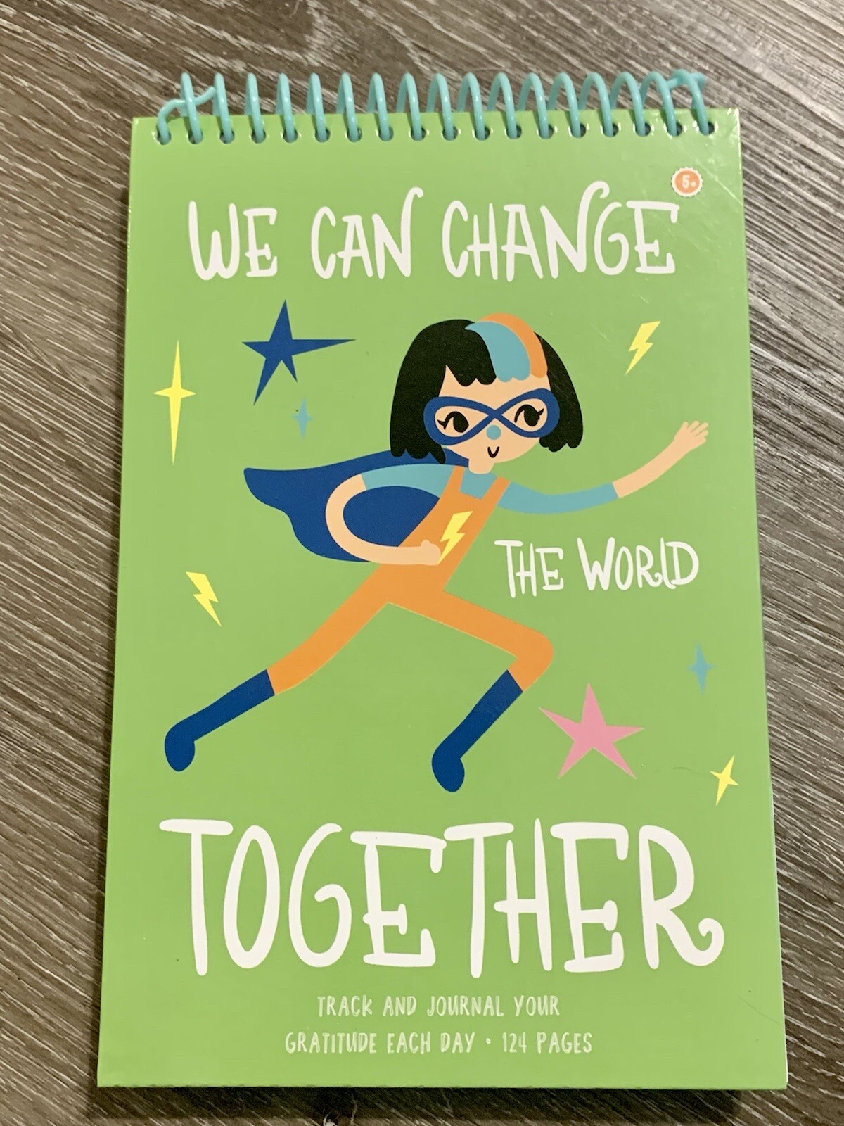 We Can Change the World Journal 124 Pages Recording Book for Children Adults New