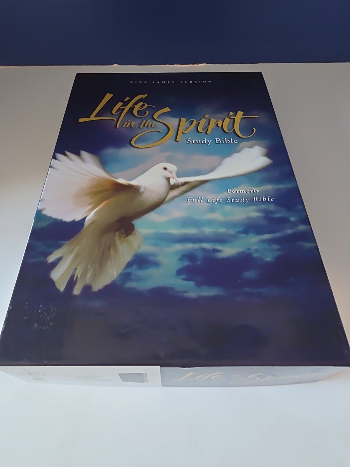 KJV Life in the Spirit Study Bible – Black Top Grain Genuine Leather