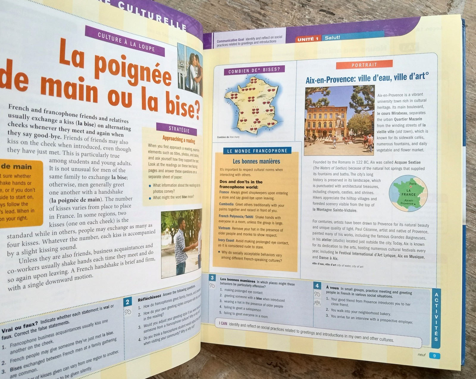 Promenades ⚜4th Ed 2022 HC⚜ Mitchell Tano Vista Francophone French Language 🥐☕️