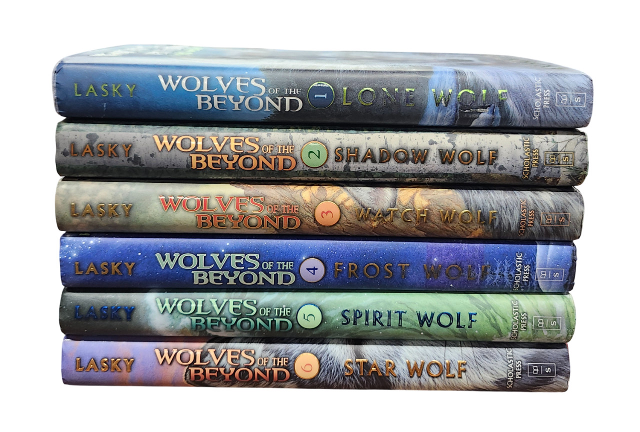 Complete Set Series Wolves of the Beyond 1-6 Set Kathryn Lasky Hardcover Lot