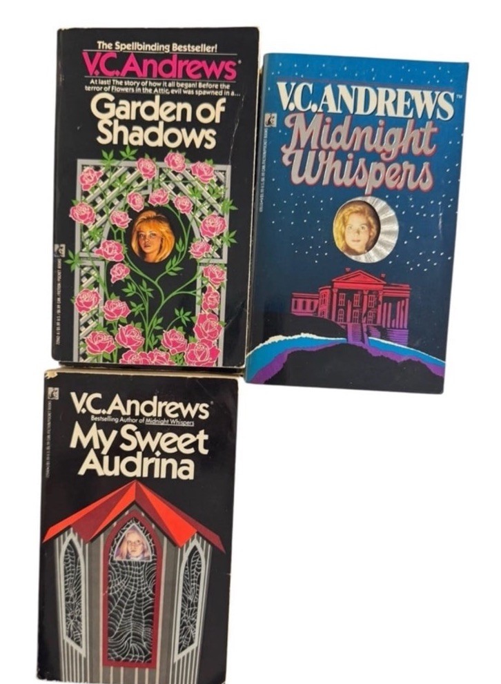 Lot Of 7 VC Andrews Horror Paperback Books Titles As Shown