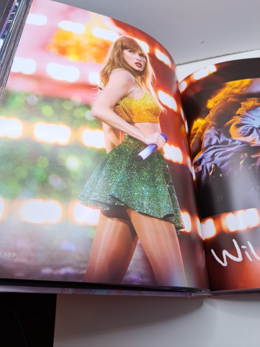 Taylor Swift The Eras Tour Book Hardcover Multicolor Cover