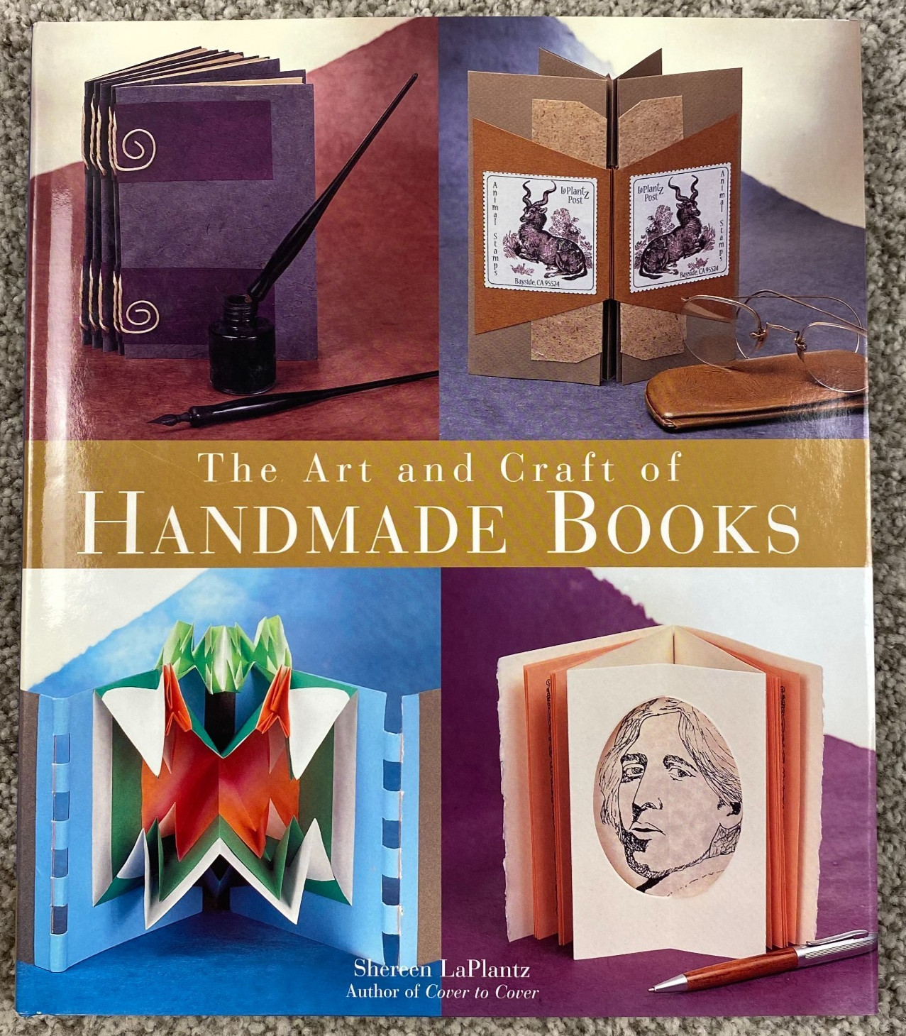 Lot of 8 Handmade Books Bookmaking Bookbinding Craft Guides Penland LaPlantz+