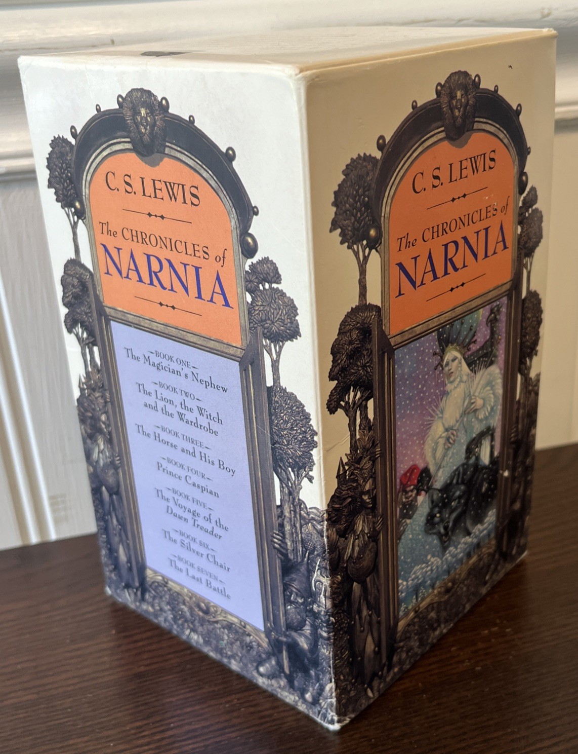The Chronicles of Narnia Paperback Vintage Set C.S Lewis 1994 Anniversary Edt