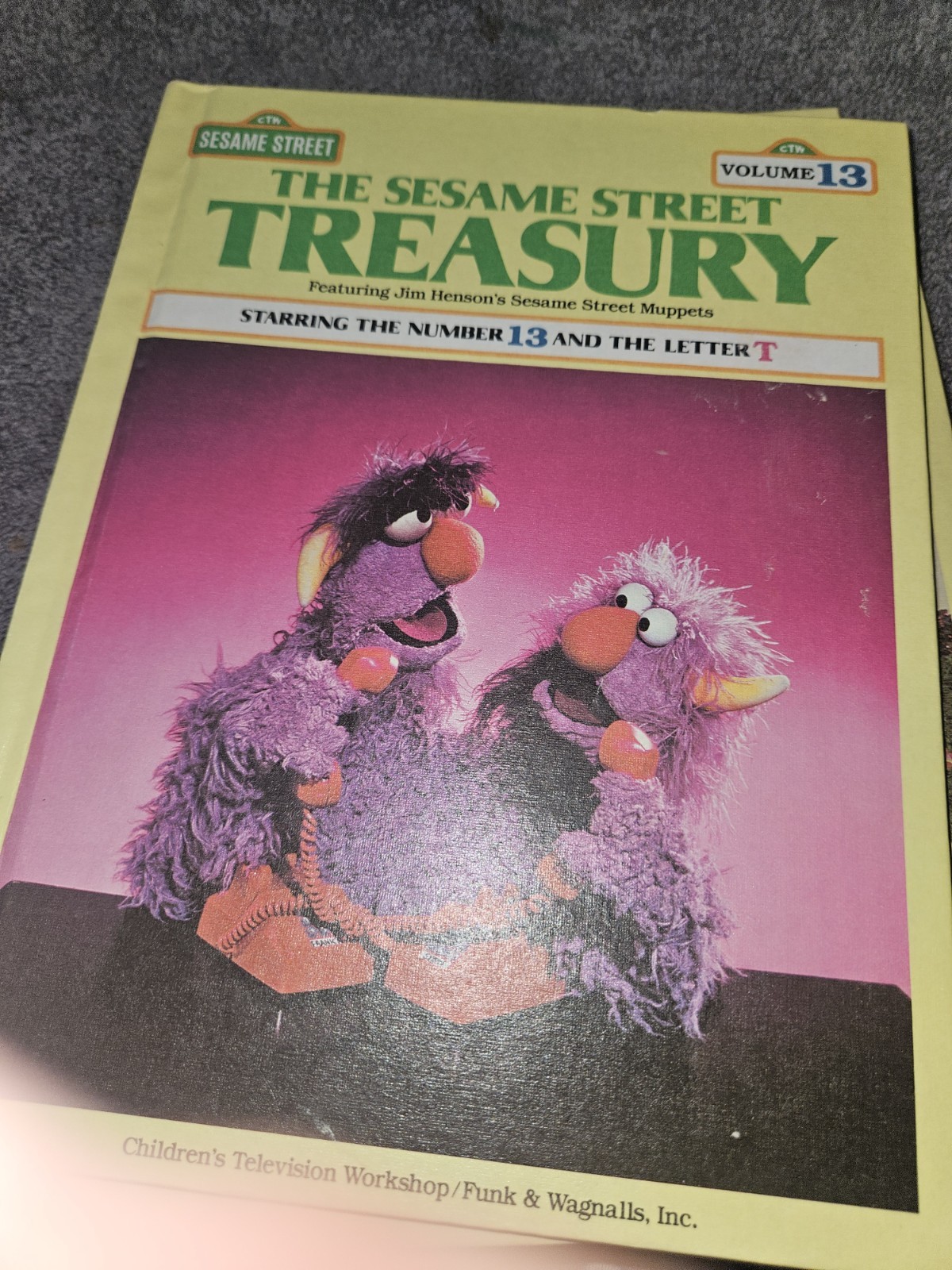 Sesame Street Library Vintage Books Vol. 1-15 Hardcover Book Complete Set
