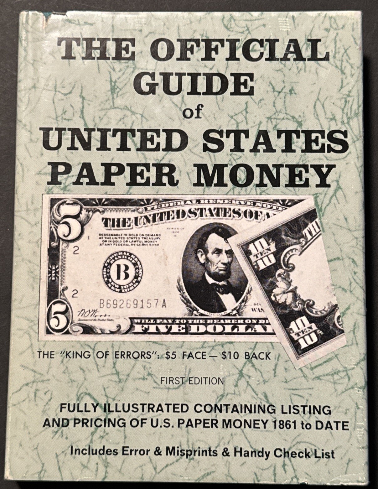 The Official Guide of United States Paper Money Mini SC Used 1968