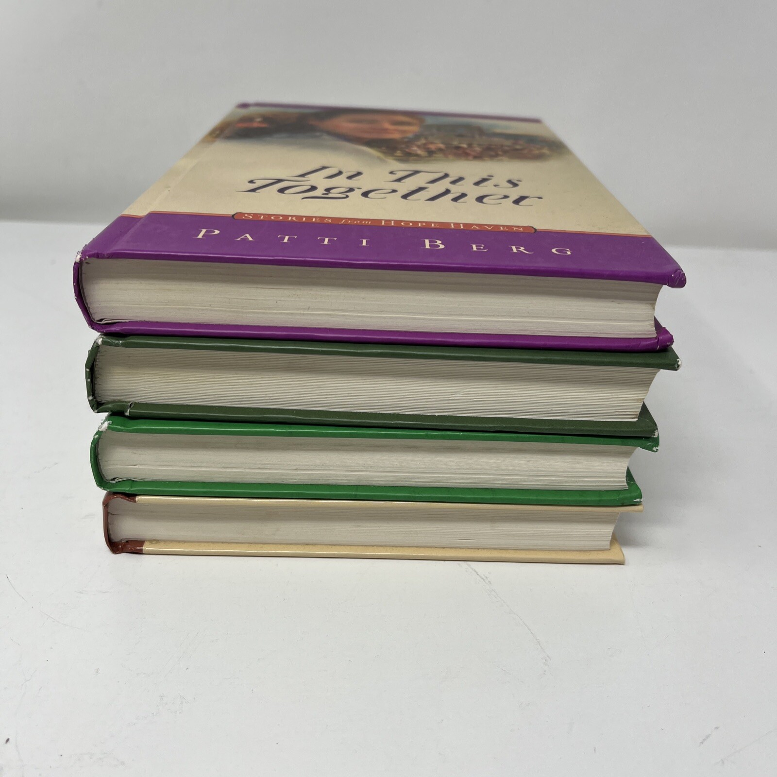 Lot Of 4 Guideposts – Stories from Hope Haven hardcover books, plus back hme agn