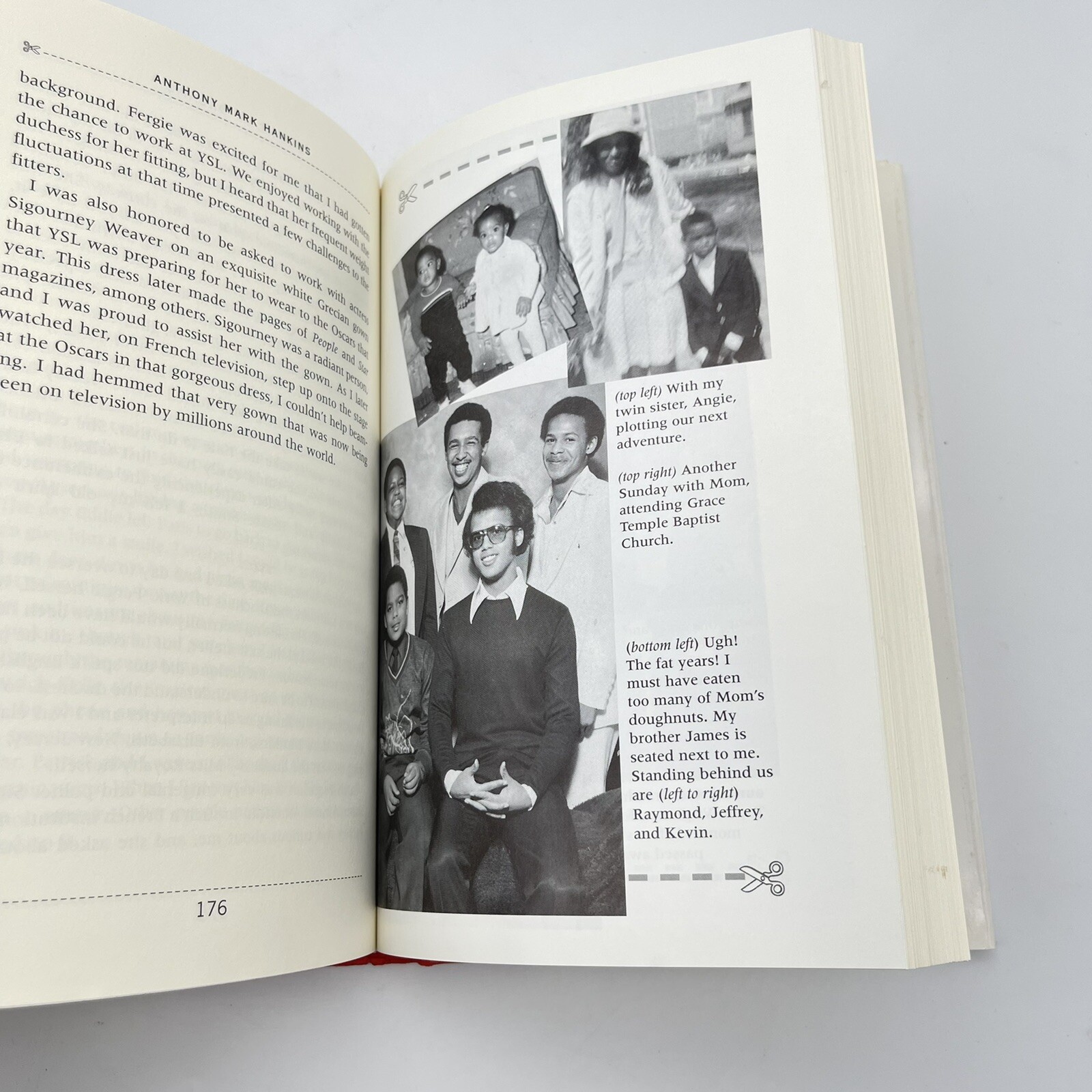Fabric of Dreams: Designing my own Success. Signed by Anthony Mark Hankins