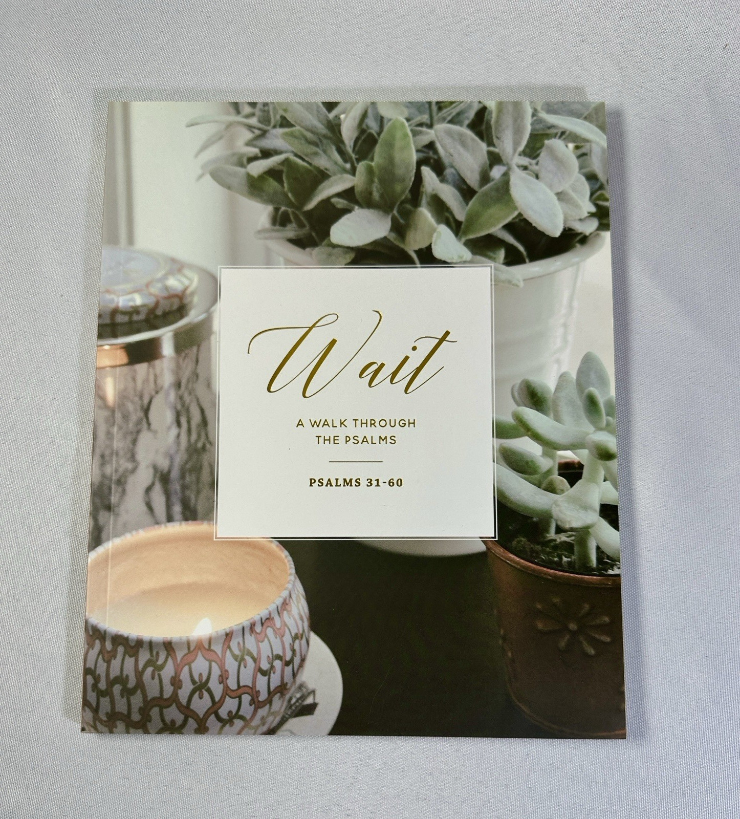 Wait: Psalms 31-60 Paperback Book The Daily Grace Co New