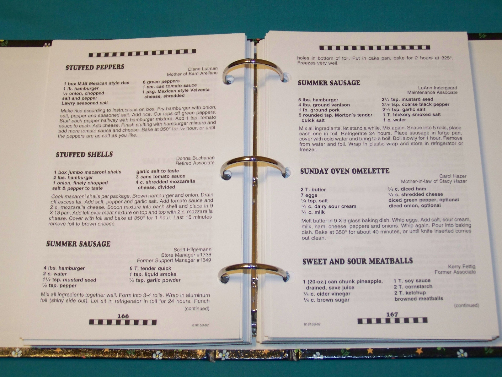 Wal-Mart #1649 Jamestown ND Cookbook 2007 North Dakota local recipes 356 pages