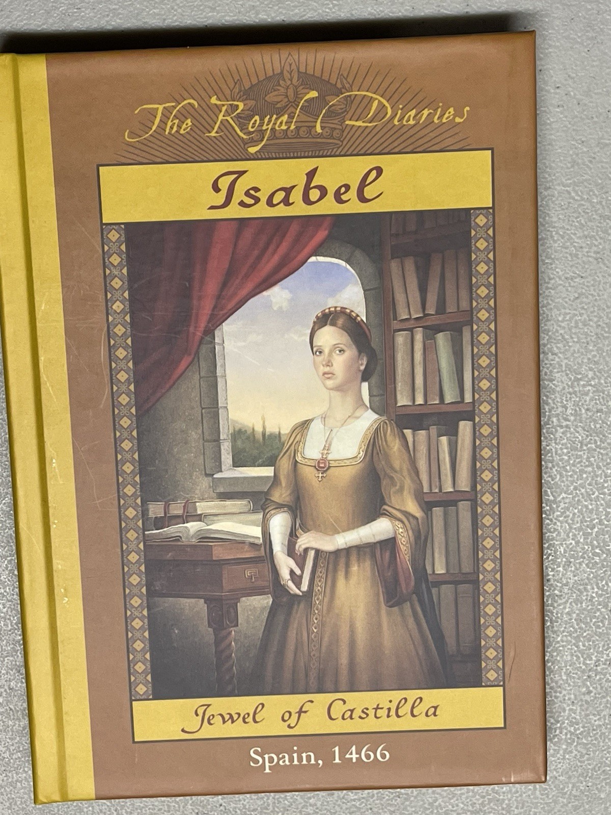 BOXED SET 4 Royal Diaries Elizabeth I Marie Antoinette Isabel Cleopatra HC Books