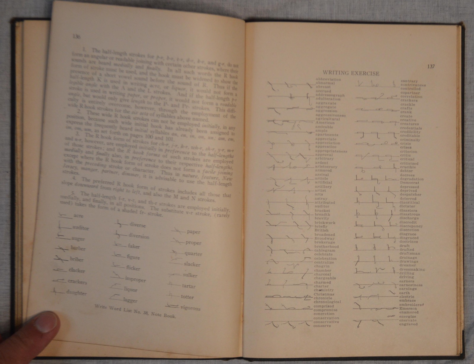 Caton Scientific Shorthand Book VTG Stenography 1922 Scientific Publishing