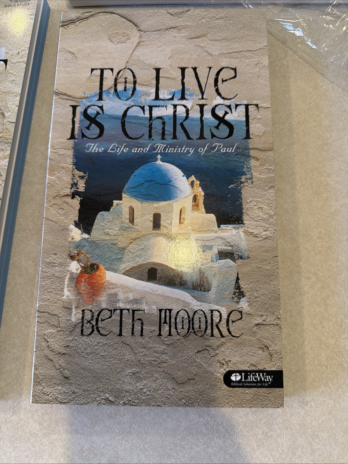 TO LIVE IS CHRIST Life and Ministry of Paul Beth Moore Kit Lifeway *READ MISSING