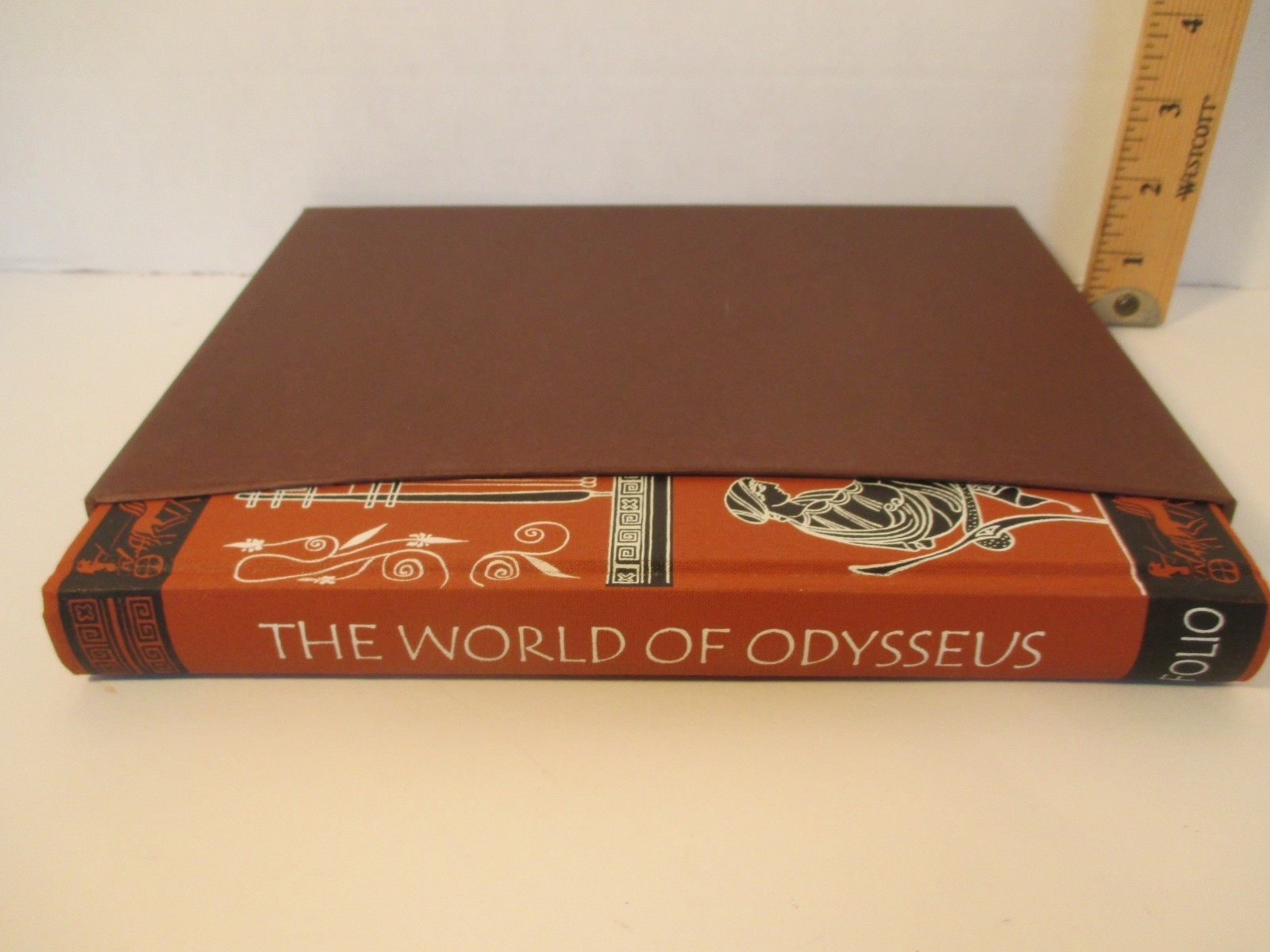 history WORLD OF ODYSSEUS by M I FINLEY illus Folio Society 2003 hc + slipcase