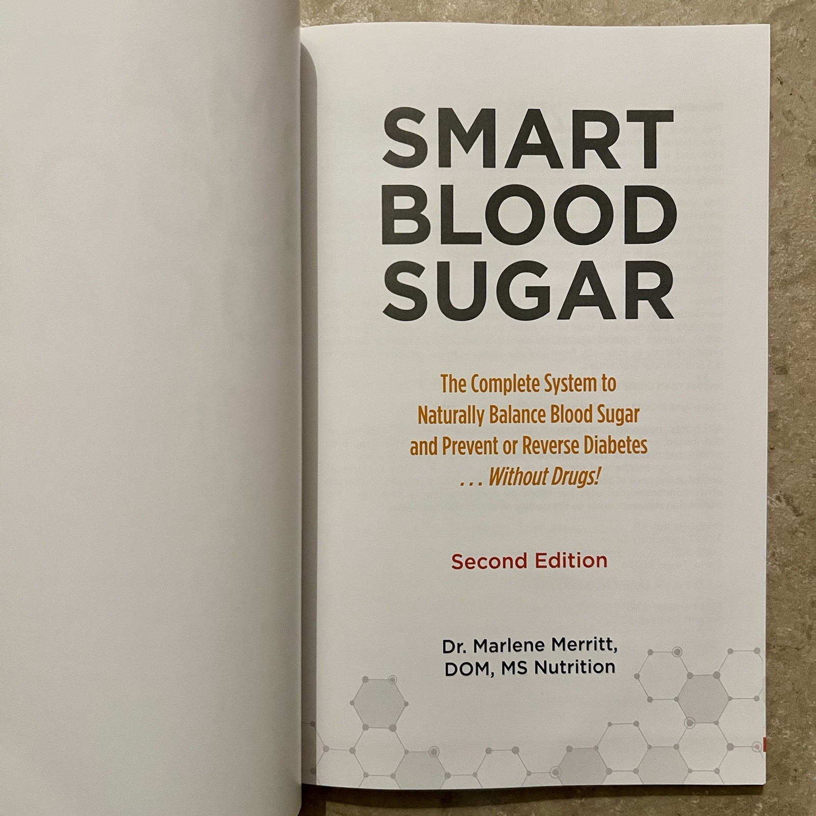 Smart Blood Sugar 2nd Edition by Dr. Marlene Merritt – Paperback – Diabetes