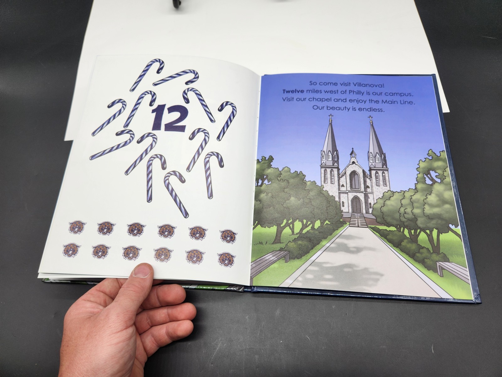 COUNT ON VILLANOVA: FUN FACTS FROM 1 TO 12 By Robin Ward – Hardcover