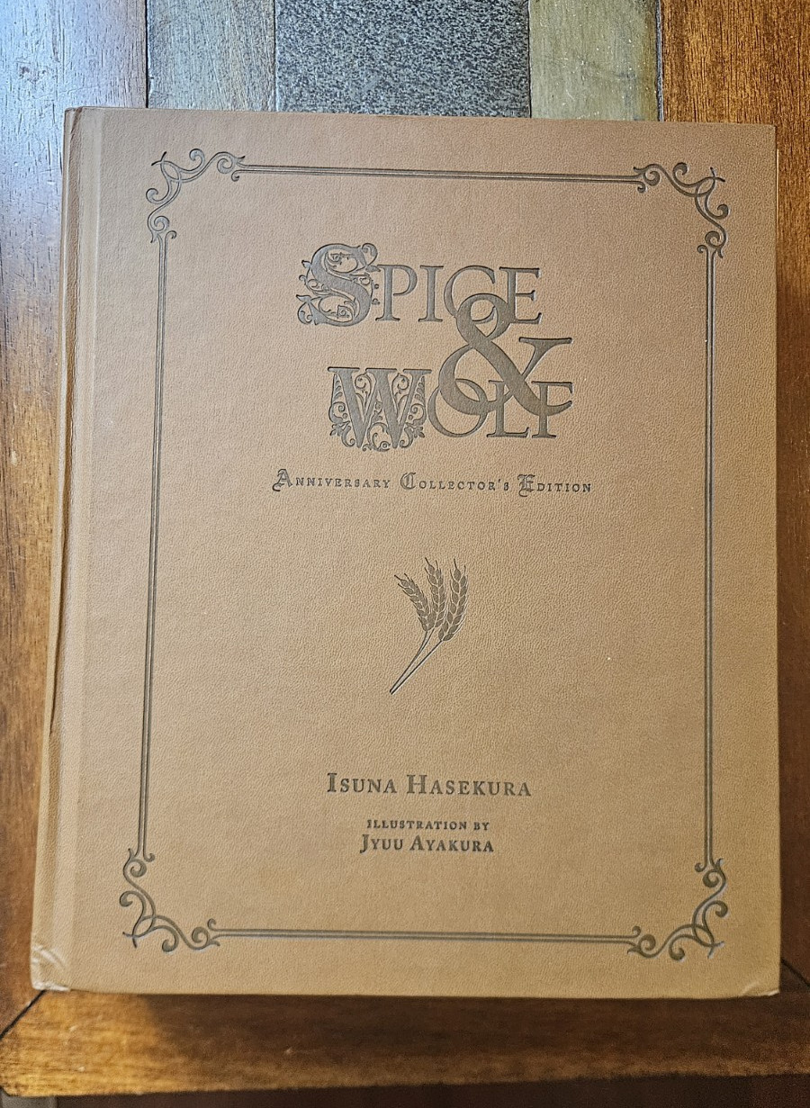 Spice & Wolf Anniversary Collector’s Edition Hardcover Illustrated English