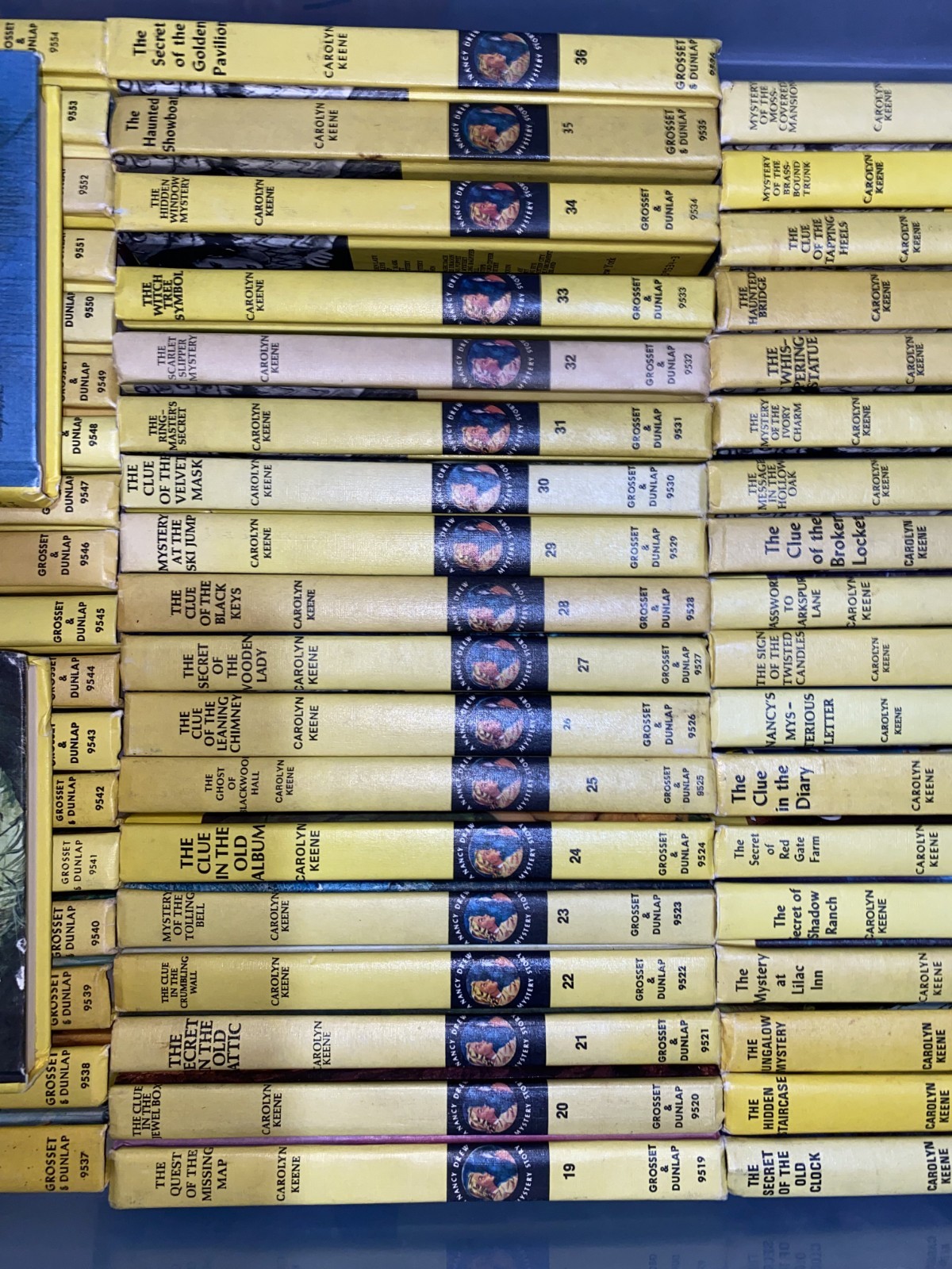 Nancy Drew Lot Complete Set 1-56 all VG +/- 100% Matte