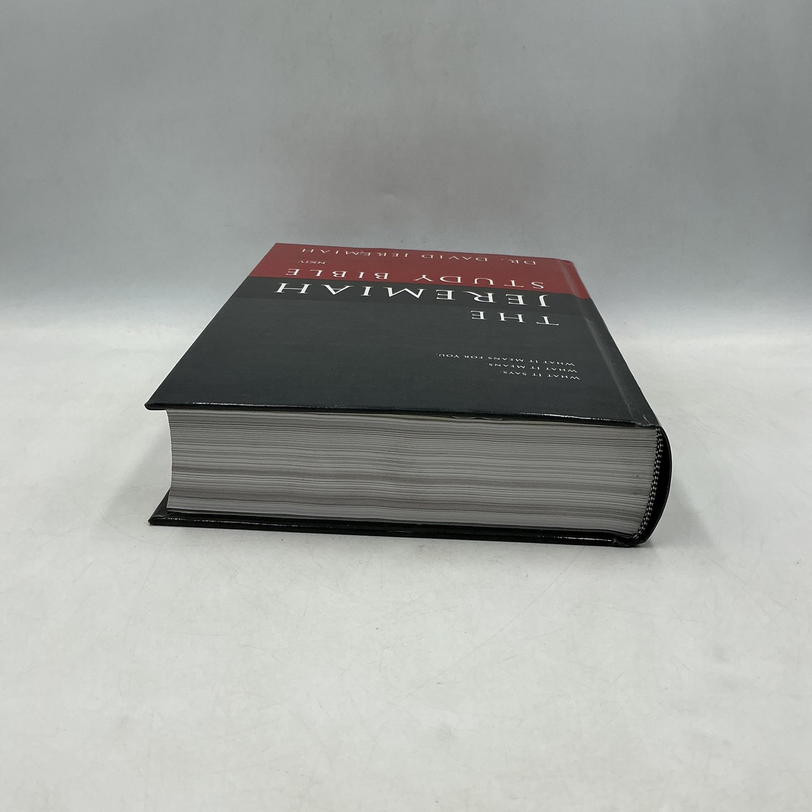 The Jeremiah Study Bible David Jeremiah Hardcover 2013 1st Ed Worthy USA Red