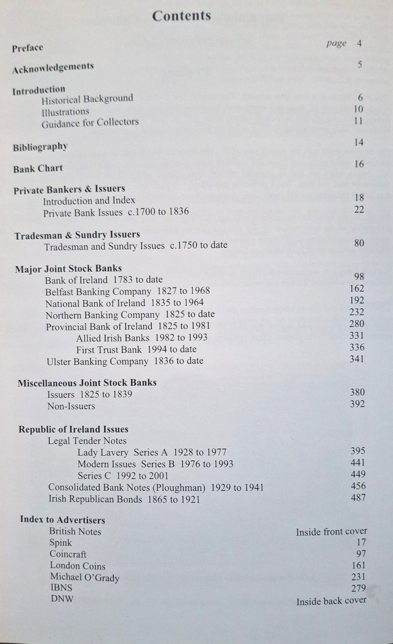 Paper Money of Ireland by Blake and Callaway, 1st ed. 2009 Softcover 496 pages