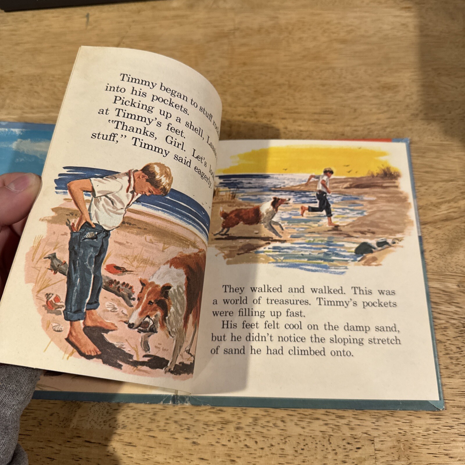 Lassie The Sandbar Rescue, 1964, Whitman Publishing by Jean Fiedler