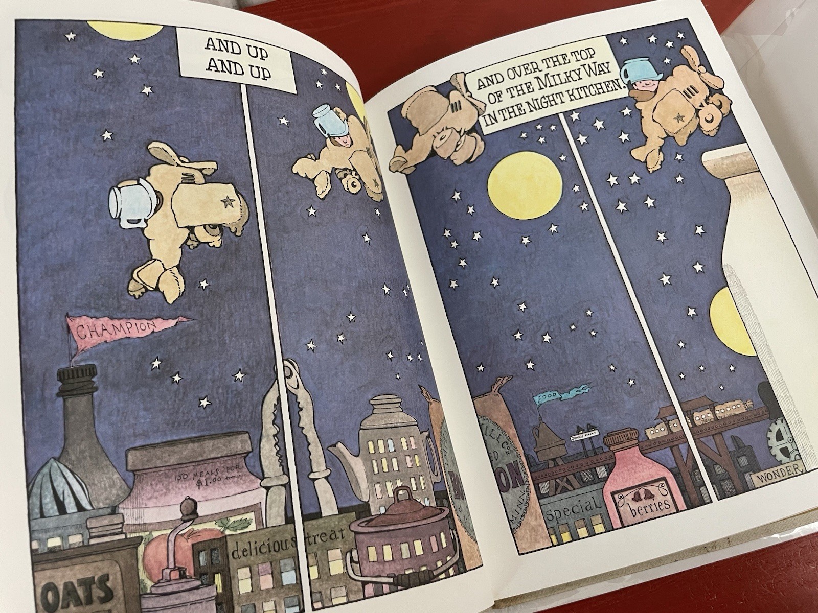 SIGNED In the Night Kitchen by Maurice Sendak Hardcover Dated January 1981