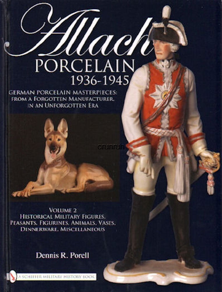 ALLACH PORCELAIN 1936 – 1945 Volumes 1 and 2, New! $0 USA Shipping!