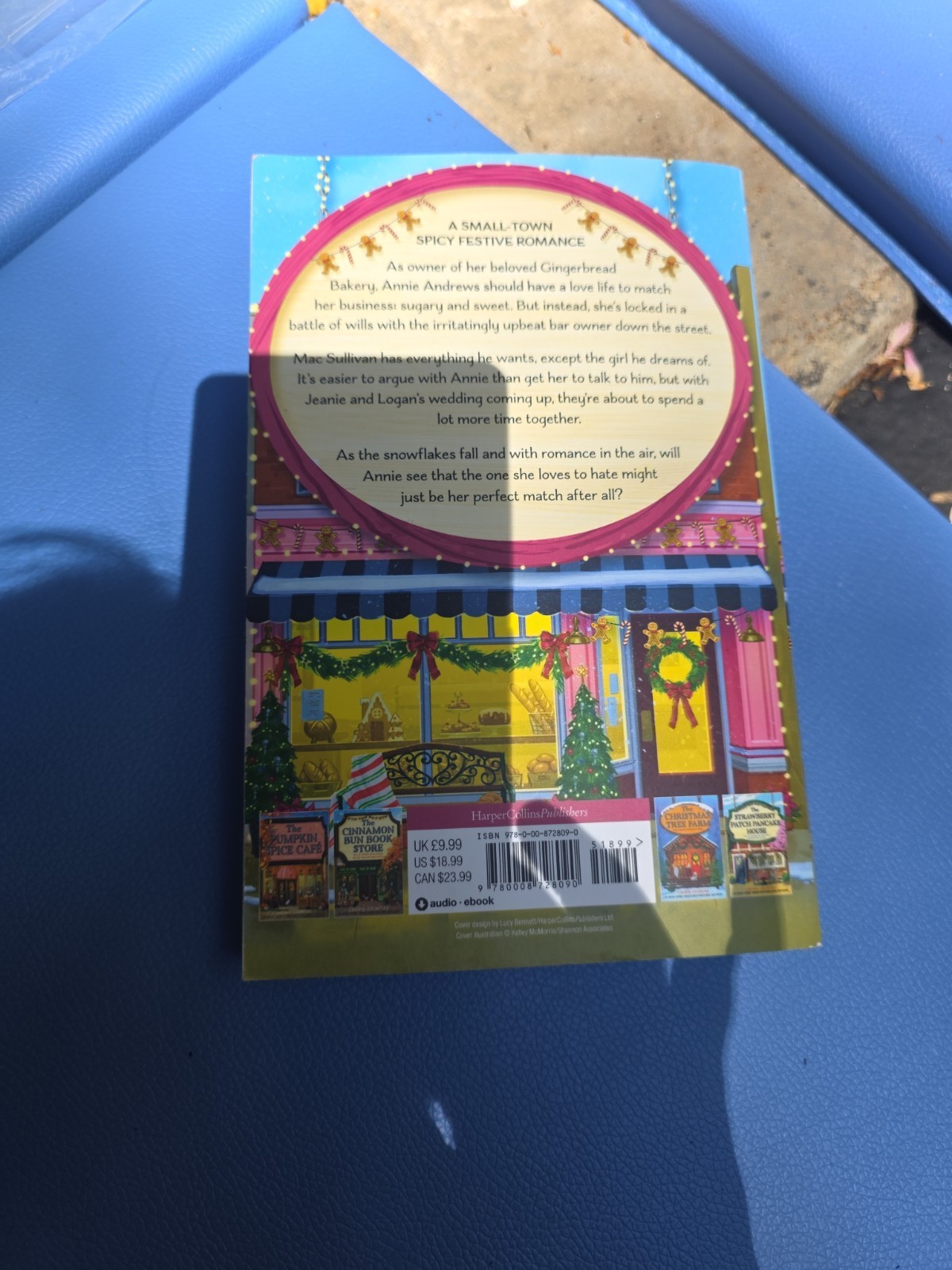 Gingerbread Bakery (Dream Harbor, Book 5) by Laurie Gilmore (2025, Uk-B…