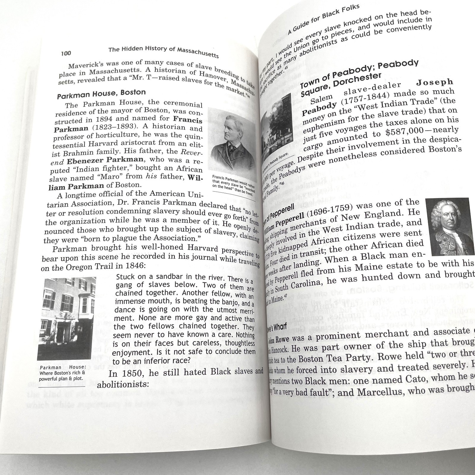 The Hidden History of Massachusetts by Tingba Apidta 2003 PB Revised & Expanded