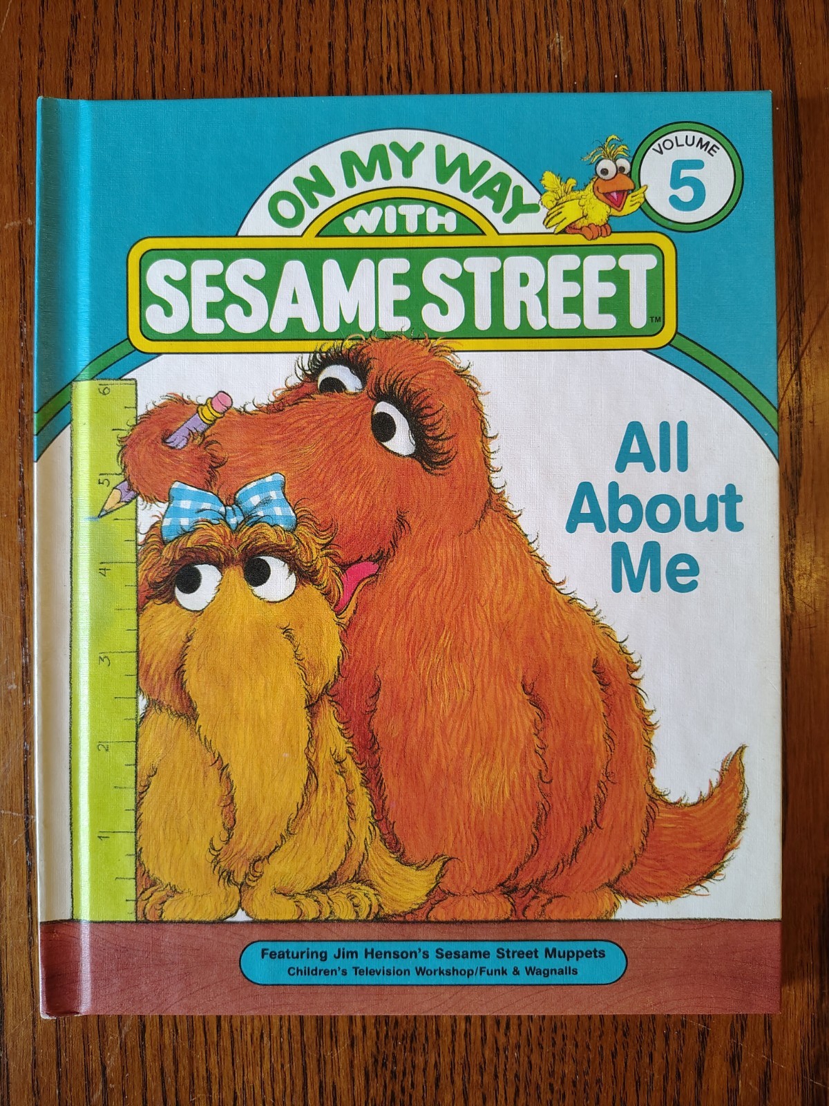 1989 On My Way With Sesame Street Books Volumes 1-5 Good Condition