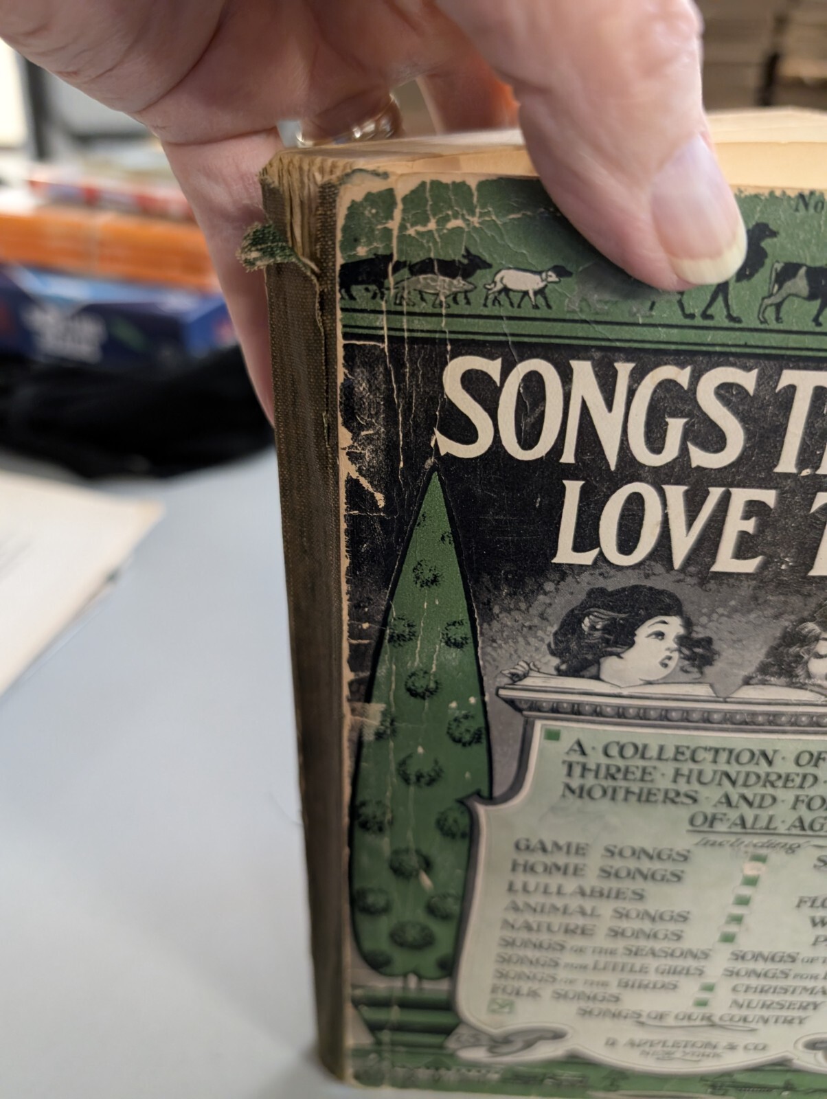 Songs the Children Love to Sing D Appleton Co 300 songs 1916 A 250318