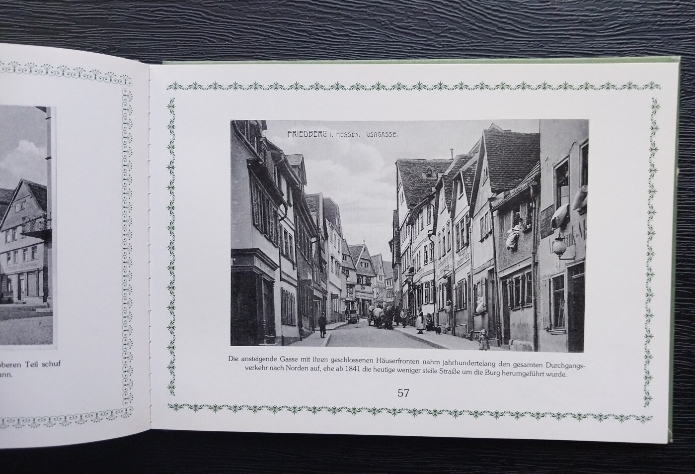 FRIEDBERG IN ALTEN ANSICHTSKARTEN VON ERNST GOTZ UND STEINHAUER 1983 HC BOOK