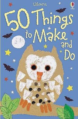 50 Things to Make and Do (Usborne Activities) – Spiral-bound – VERY GOOD