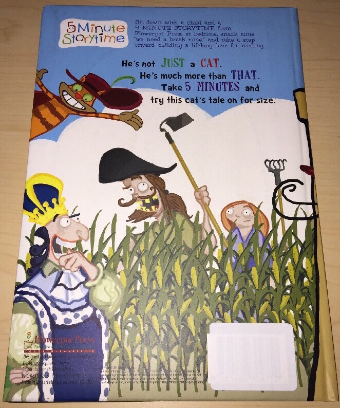 Puss In Boots – 5 Minute Storytime Picture Book (HC, 2014)