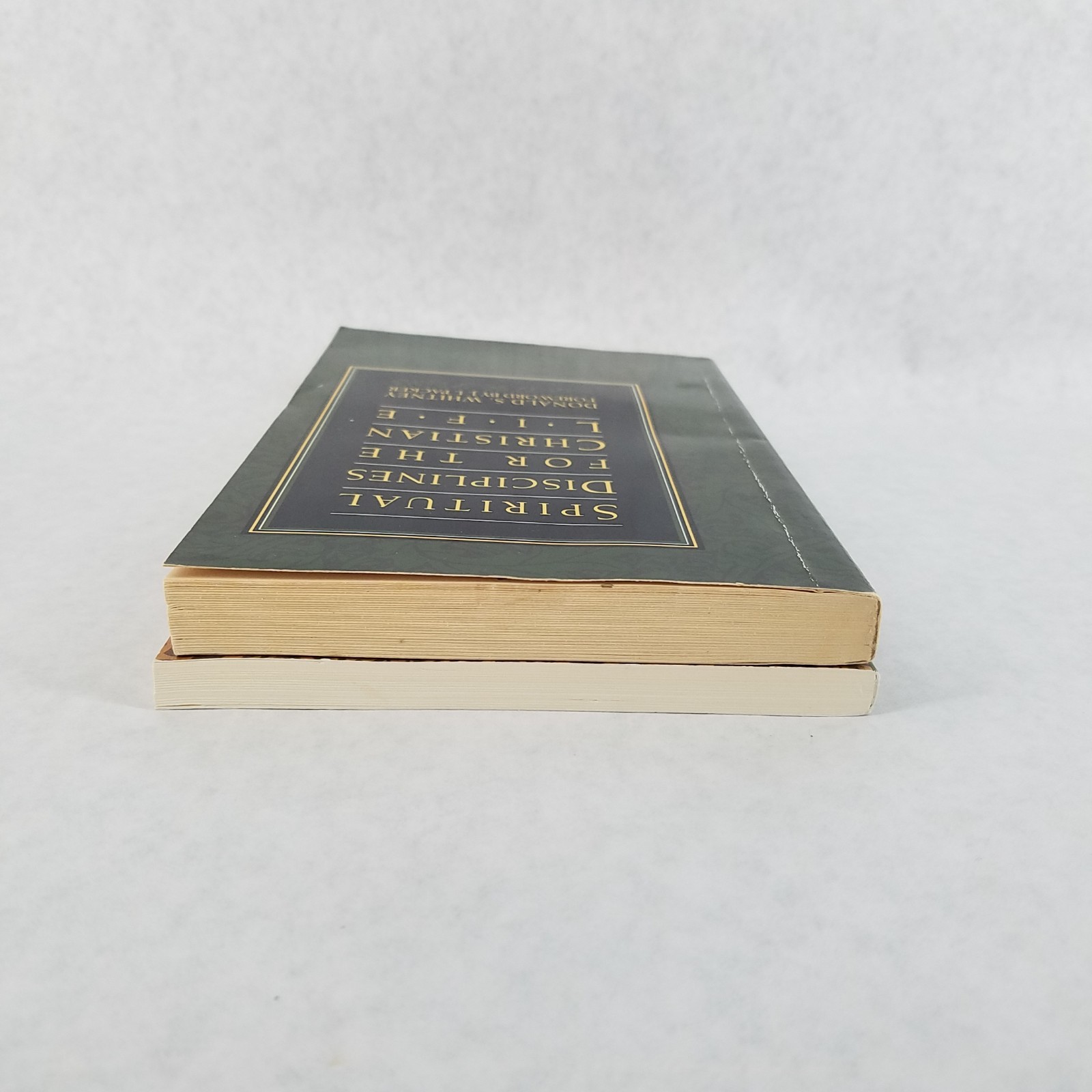 Donald S. Whitney Lot of 2 Softcovers – Spiritual Disciplines & Ten Questions