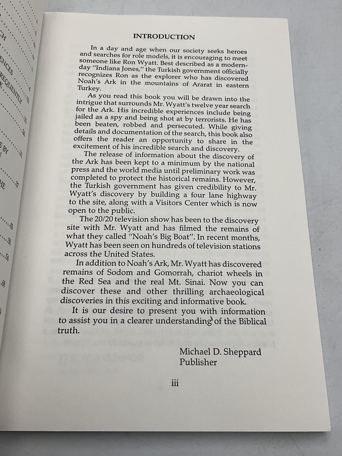 Vintage Discovered: Noah’s Ark Ronald E Wyatt, world bible societyPaperback 1989