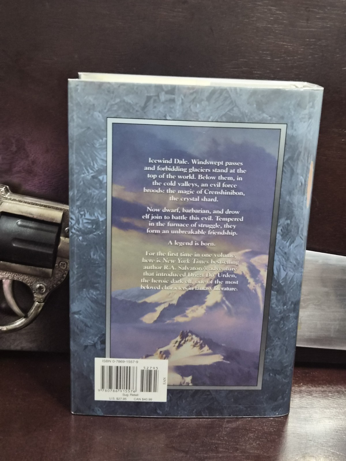 R.A. Salvatore Icewind Dale Trilogy 2000 1st 1st Signed Collector HCDJ LN WOTC