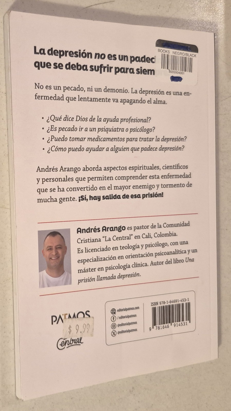 Una prisión llamada depresión / A Prison Called Depression (Spanish Edition)