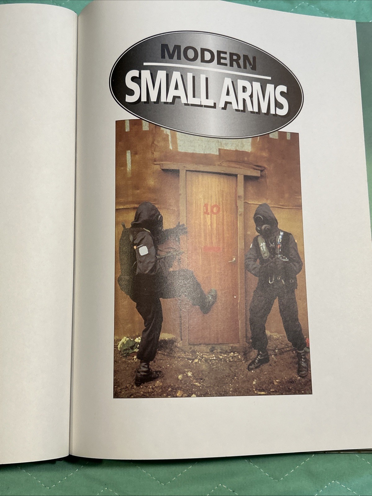 1994 Modern Small Arms by Ian V. Hogg Hardback Dust Jacket Book GUC