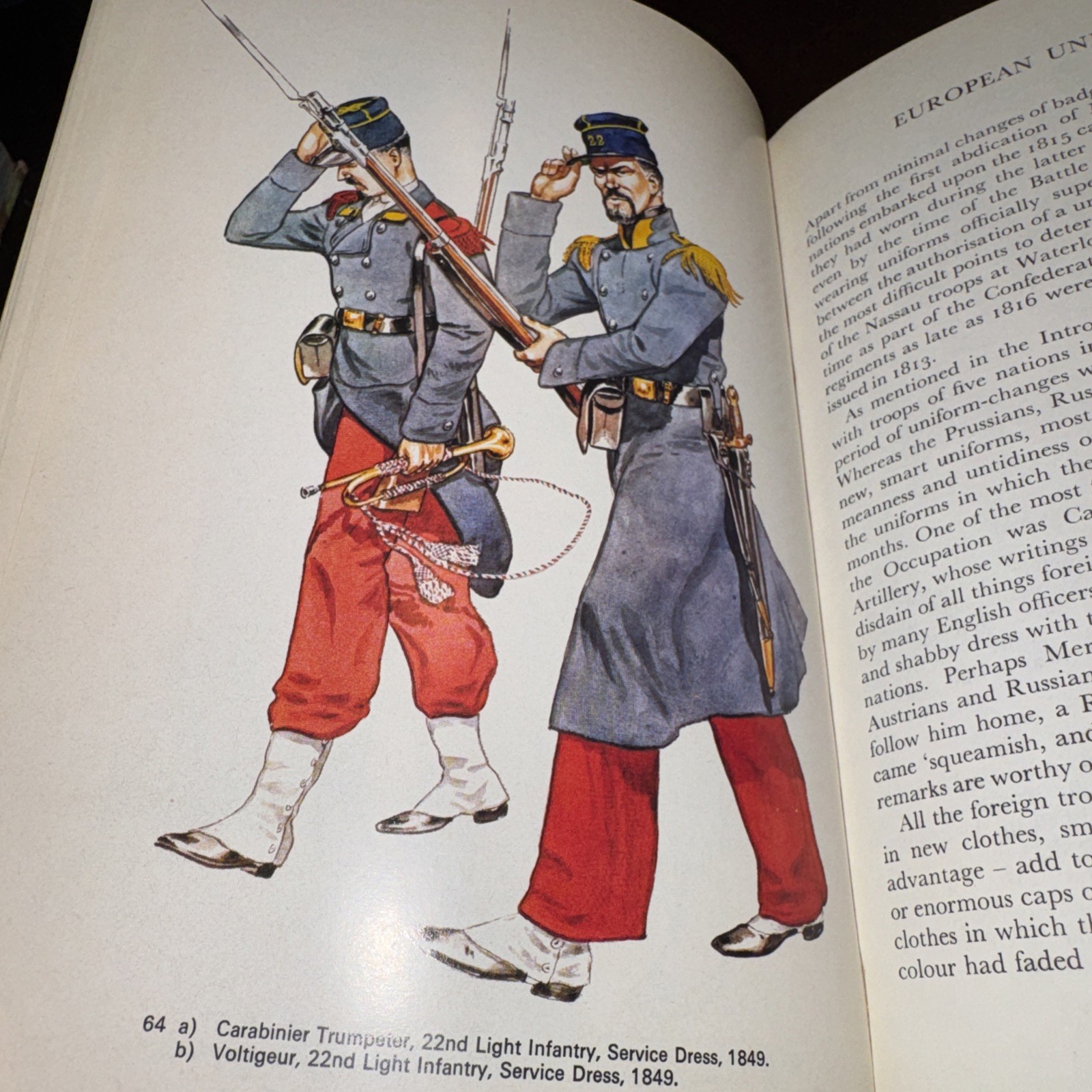 Vintage 1976 World Uniforms & Battles 1815-50 First Edition – Illustrated