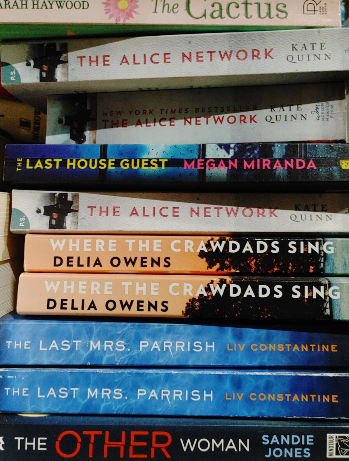 RANDOM MIX Lot of 10 Popular Fiction Paperback Books MYSTERY Suspense HISTORICAL